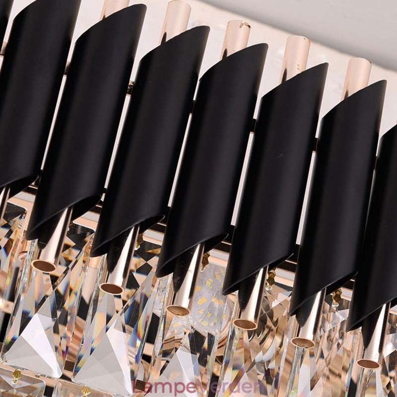 Krystal Pendel Oval Loftslampe