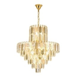 Moderne Crystal Pendel Light Contemporary Loftslampe