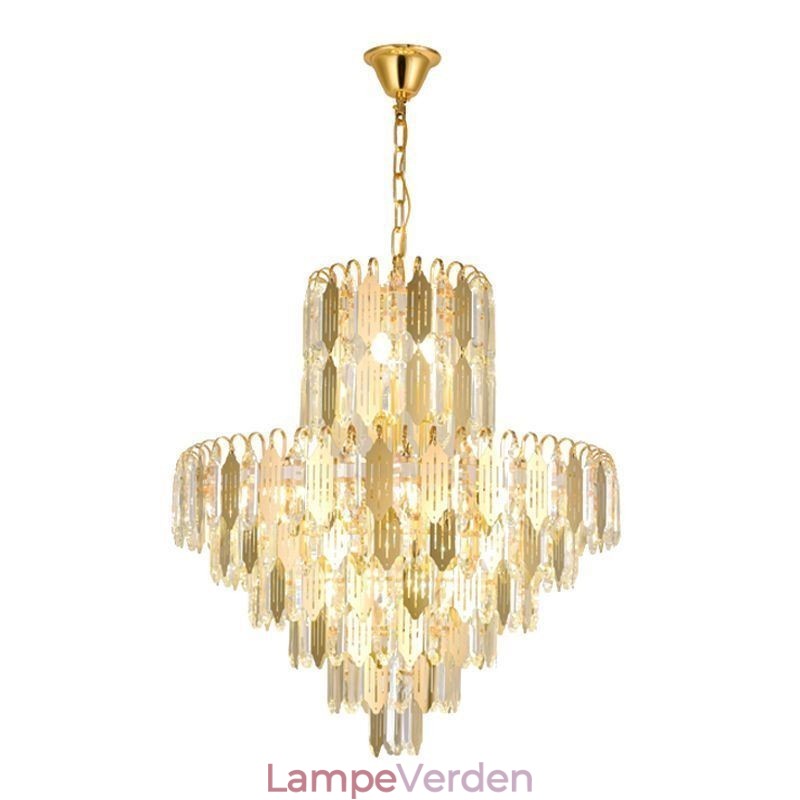 Moderne Crystal Pendel Light Contemporary Loftslampe