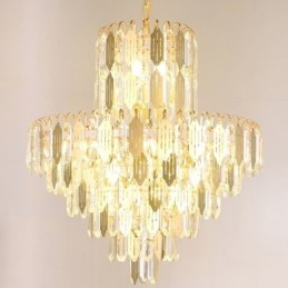 Moderne Crystal Pendel Light Contemporary Loftslampe