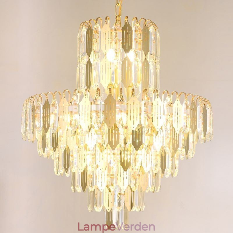 Moderne Crystal Pendel Light Contemporary Loftslampe