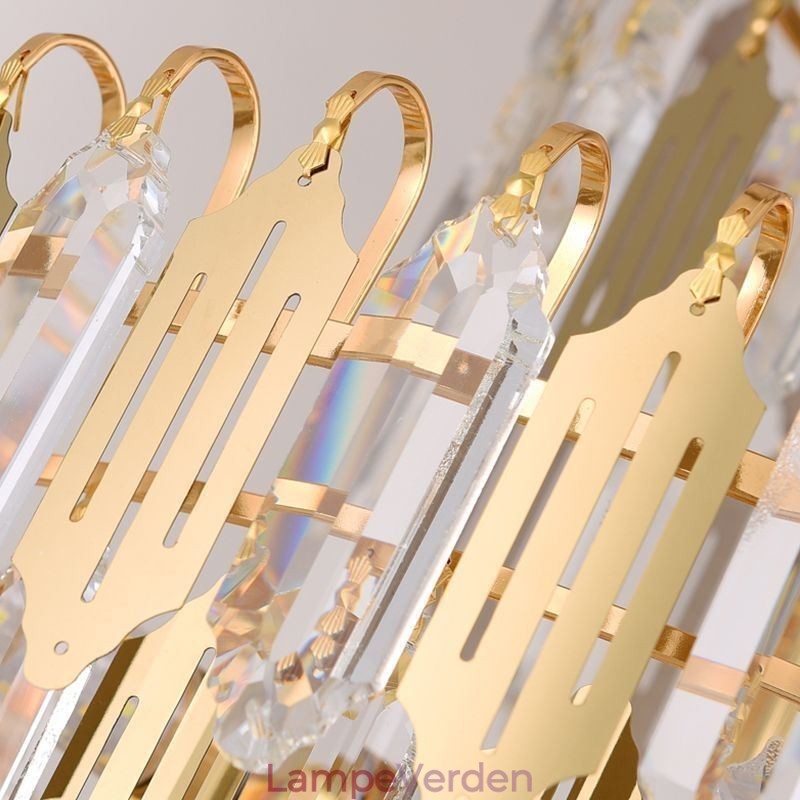 Moderne Crystal Pendel Light Contemporary Loftslampe