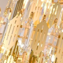 Moderne Crystal Pendel Light Contemporary Loftslampe