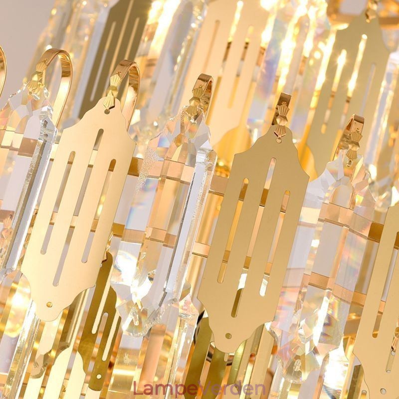 Moderne Crystal Pendel Light Contemporary Loftslampe