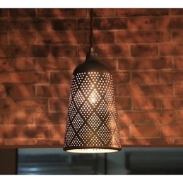 Landlig retro loftlampe, patenteret produkt i 2