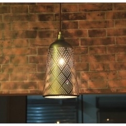 Landlig retro loftlampe, patenteret produkt i 2