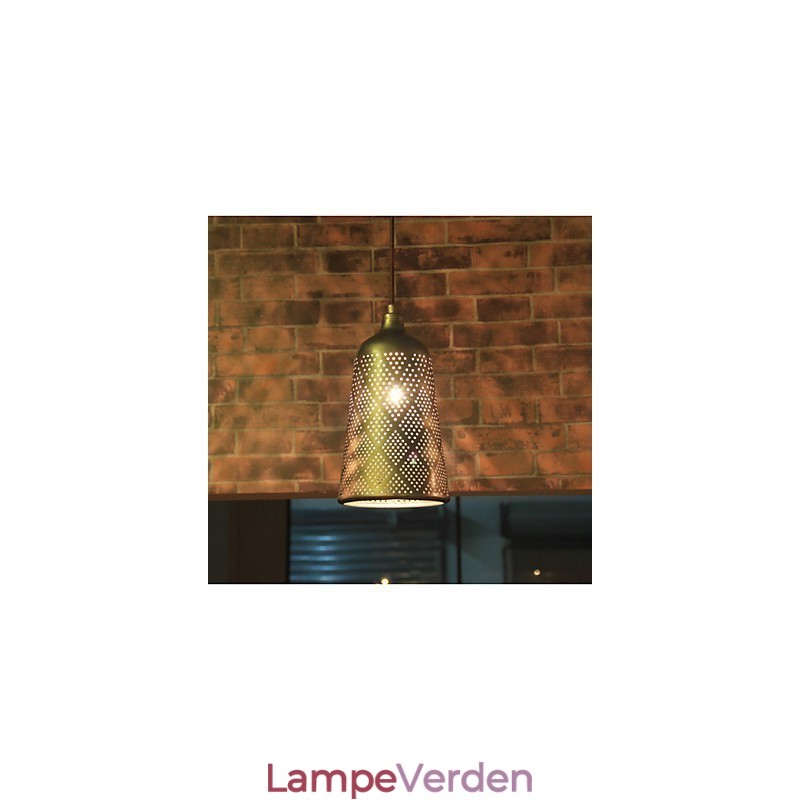 Landlig retro loftlampe, patenteret produkt i 2