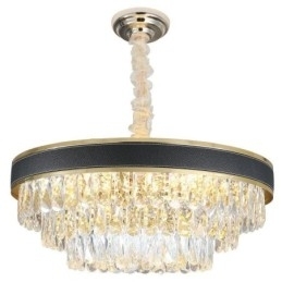 Moderne Pendel Krystal Loftslampe 9 12 16 Lys