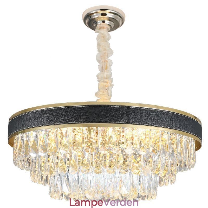 Moderne Pendel Krystal Loftslampe 9 12 16 Lys