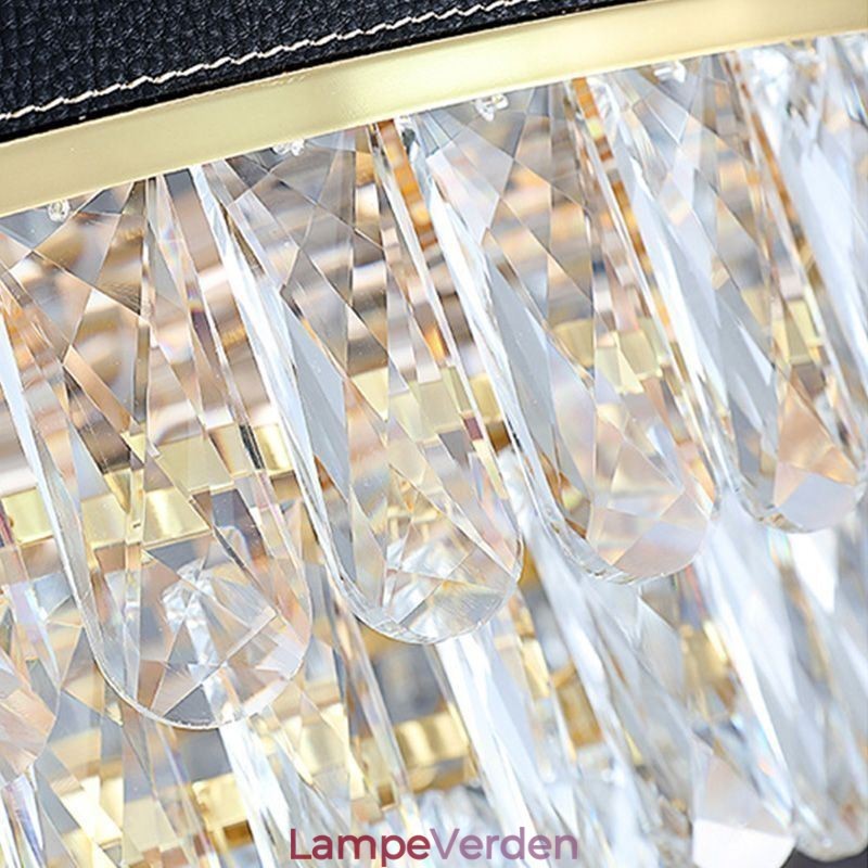 Moderne Pendel Krystal Loftslampe 9 12 16 Lys
