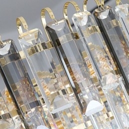 Rektangel Pendel Krystal Loftslampe