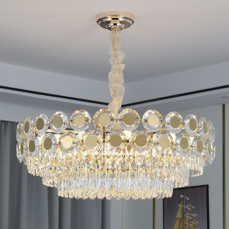 Moderne krystal pendant lys loftsbelysningsarmatur Moderne krystal pendant lys loftsbelysningsarmatur