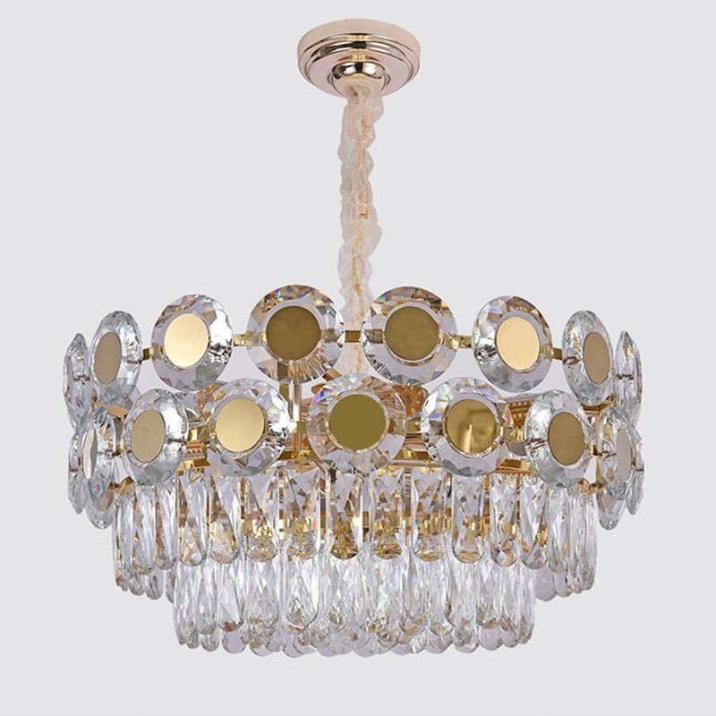 Moderne krystal pendant lys loftsbelysningsarmatur