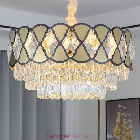 Krystal Pendel Moderne Lacy Loftslamper Krystal Pendel Moderne Lacy Loftslamper