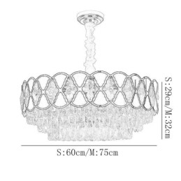 Krystal Pendel Moderne Lacy Loftslamper