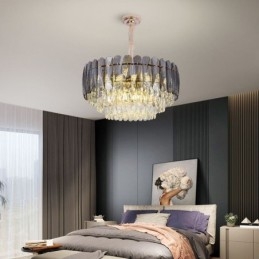 Krystal pendel loftslampe