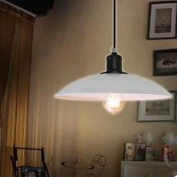 Contracted White Droplight Rustic Lodge Traditionel klassisk pendel