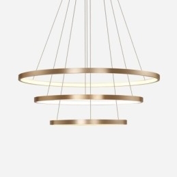 Pendel Moderne Lysekrone Belysning 3 Ringe Loftslys
