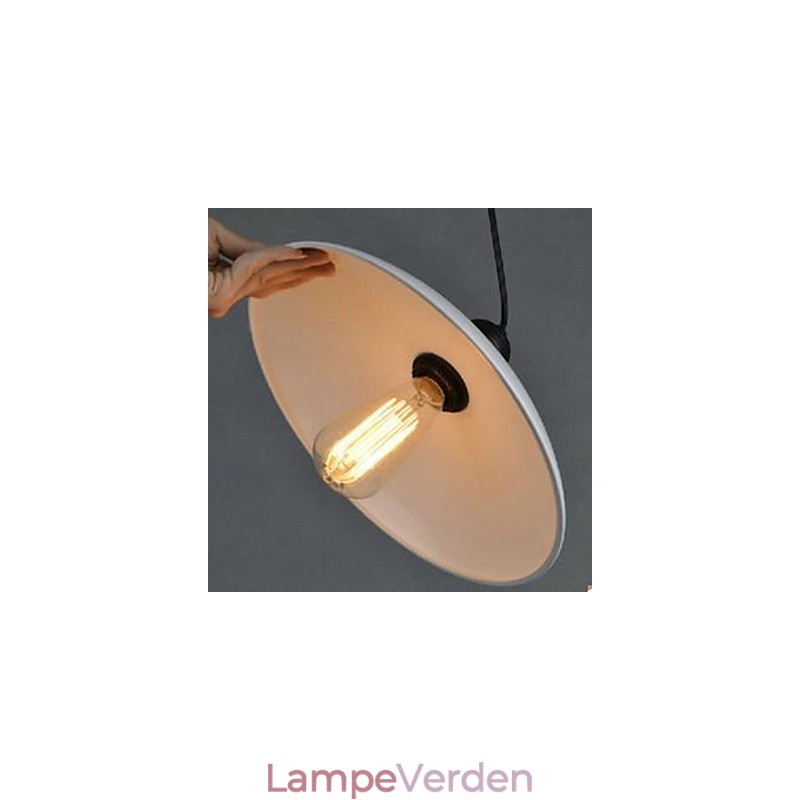 Contracted White Droplight Rustic Lodge Traditionel klassisk pendel