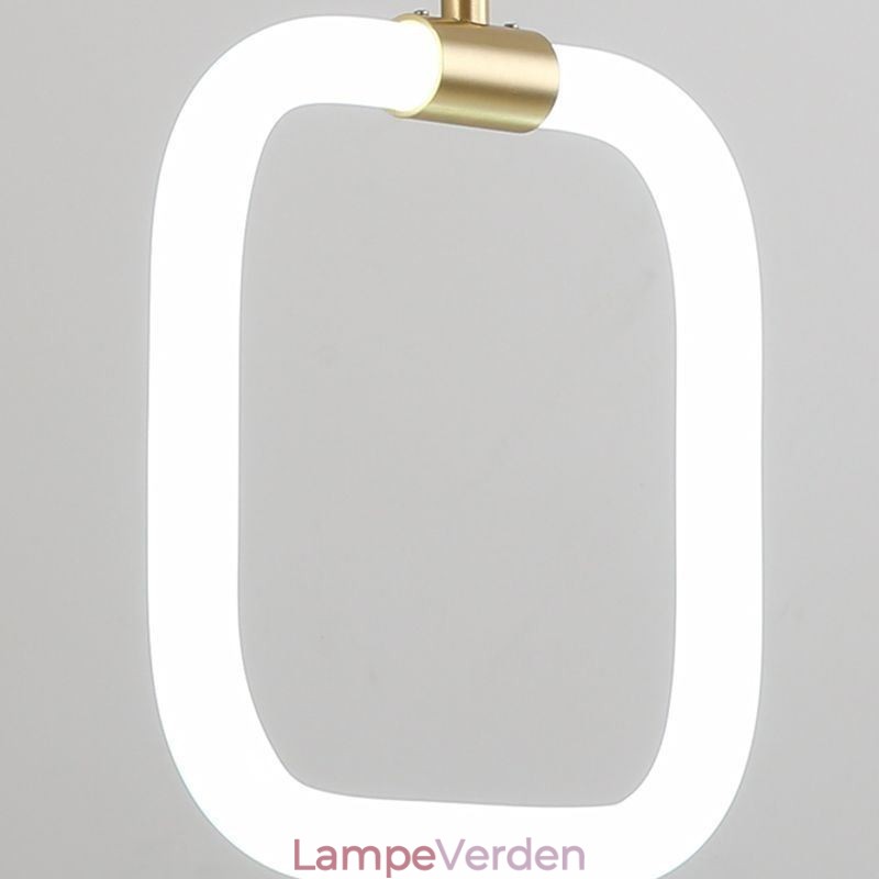Moderne simpelt hængelys Messing Loftslys
