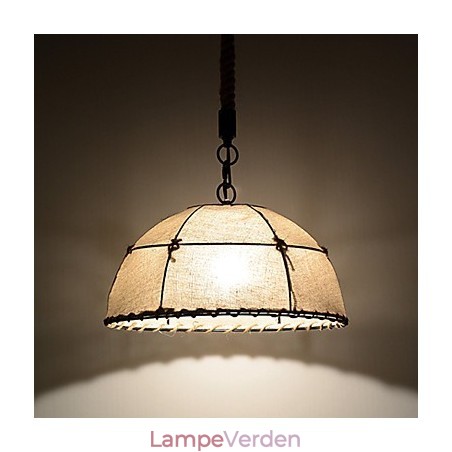 Halv rund formet 1 lamper Pendellamper Vintage stil Industri stil Gul klud & metaller Drop Light Halv rund formet 1 lamper Pendellamper Vintage stil Industri stil Gul klud & metaller Drop Light
