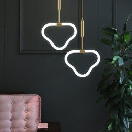 Moderne loftslampe Dæmpbar akryl loftslampe l