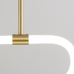 Moderne loftslampe Dæmpbar akryl loftslampe l