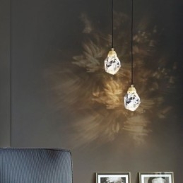 Mini Simple Crystal Ball Light Hængelys Loftslys