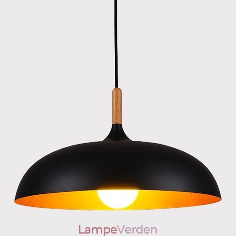 Moderne Pendel Minimalistisk Dekorativ Lysarmatur Sort Hvid