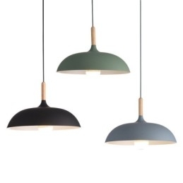 Moderne Pendel Light Farverig Macaron Pendel Lampe