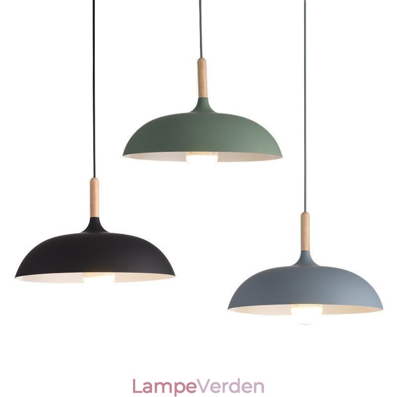 Moderne Pendel Light Farverig Macaron Pendel Lampe
