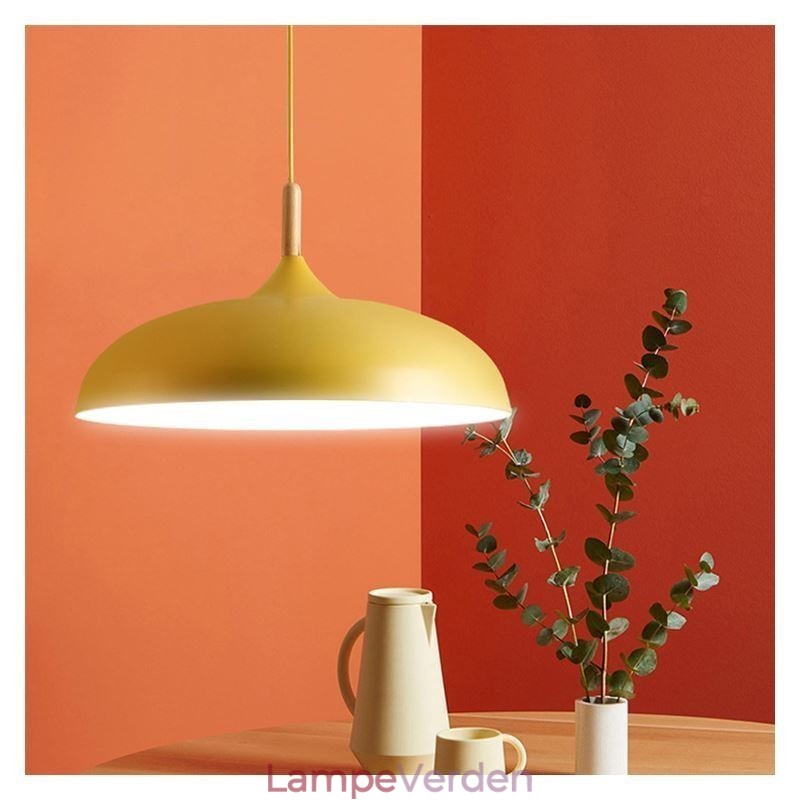 Moderne Pendel Light Farverig Macaron Pendel Lampe