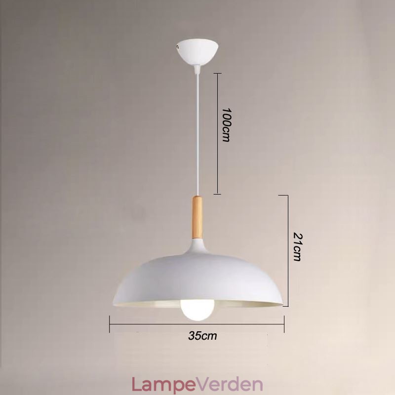 Moderne Pendel Light Farverig Macaron Pendel Lampe