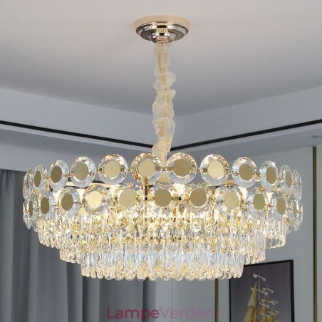 Moderne krystal pendant lys loftsbelysningsarmatur Moderne krystal pendant lys loftsbelysningsarmatur