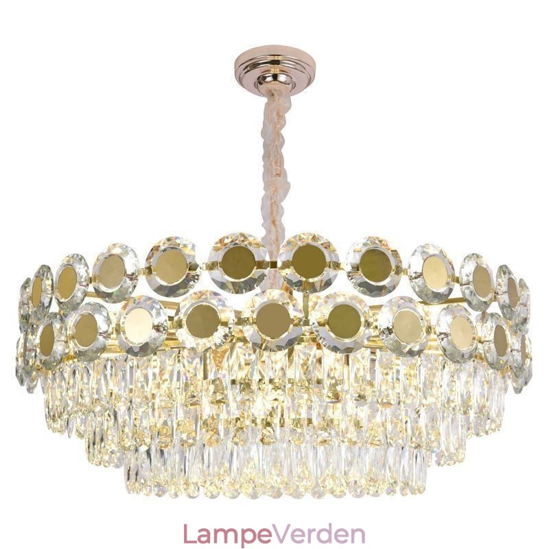 Moderne krystal pendant lys loftsbelysningsarmatur
