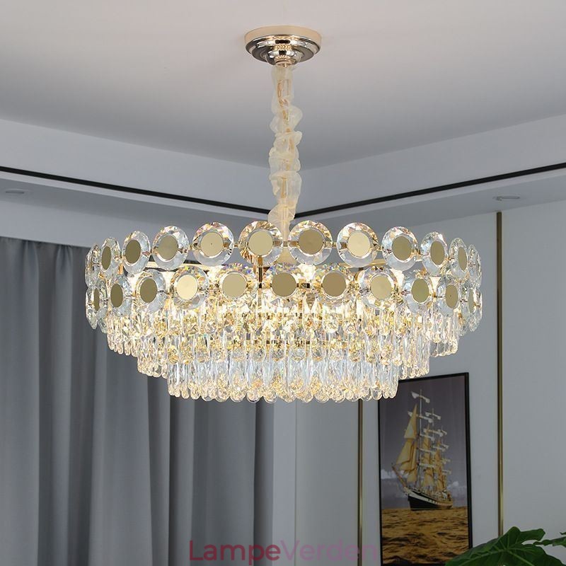 Moderne krystal pendant lys loftsbelysningsarmatur
