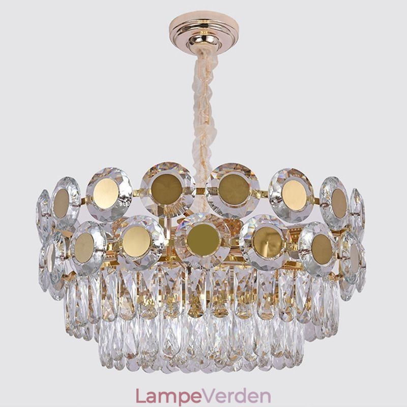 Moderne krystal pendant lys loftsbelysningsarmatur