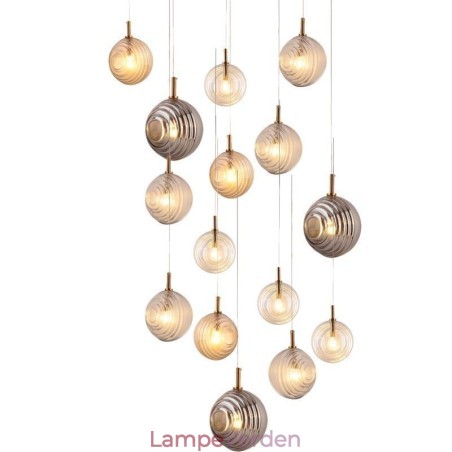 Glas Pendel Light Creative Dekorative Glas Globe Loft