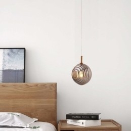 Glas Pendel Light Creative Dekorative Glas Globe Loft