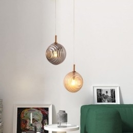 Glas Pendel Light Creative Dekorative Glas Globe Loft