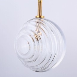 Glas Pendel Light Creative Dekorative Glas Globe Loft