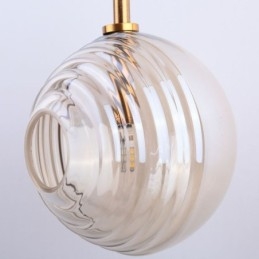 Glas Pendel Light Creative Dekorative Glas Globe Loft