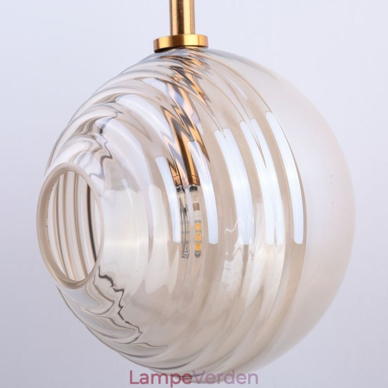 Glas Pendel Light Creative Dekorative Glas Globe Loft