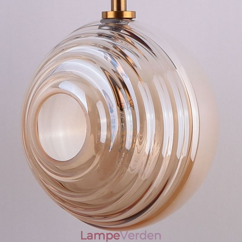 Glas Pendel Light Creative Dekorative Glas Globe Loft