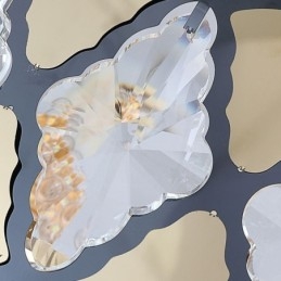 Crystal Pendel Light Modern Lacy Loftslampe