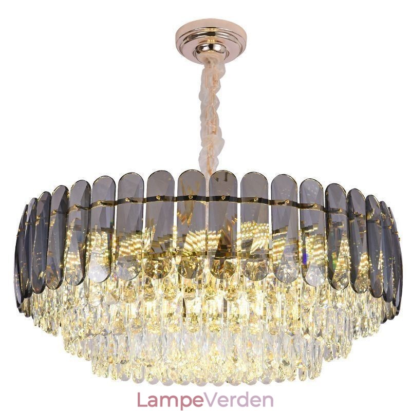 Krystal pendel loftslampe