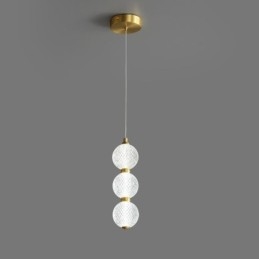 Pendel lys Akryl Beaded dekorativ belysning