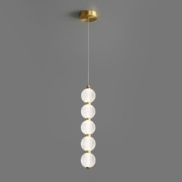 Pendel lys Akryl Beaded dekorativ belysning
