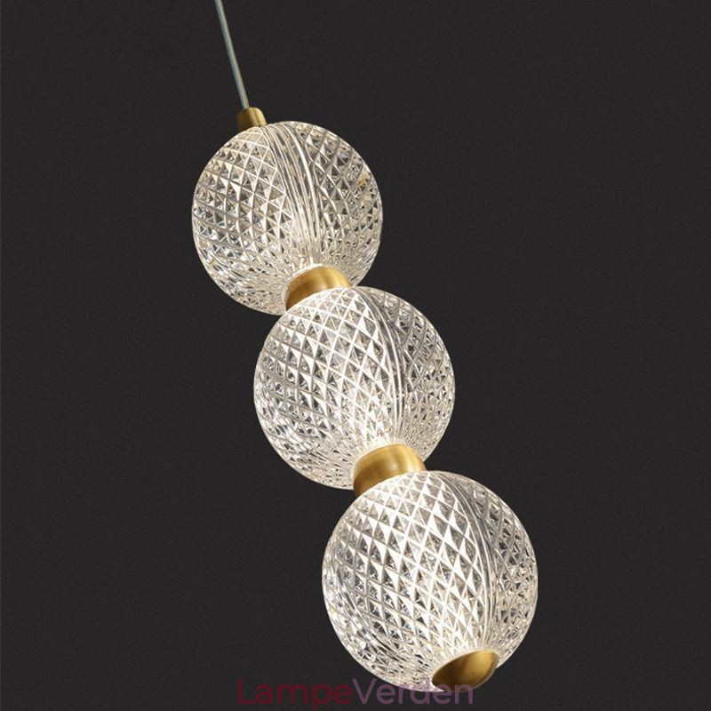 Pendel lys Akryl Beaded dekorativ belysning