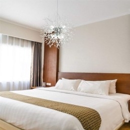 Fyrværkeri Lysekrone 8 Lys Mælkebøtte Pendel Light